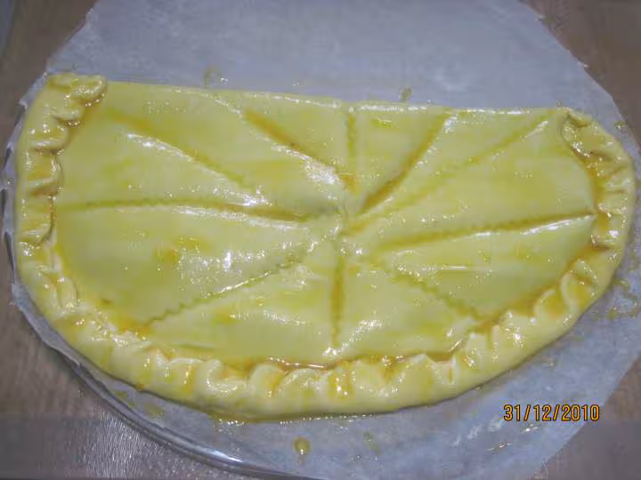 Chausson a la frangipane chocolate