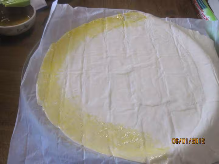 Chausson a la frangipane facon pate brisee