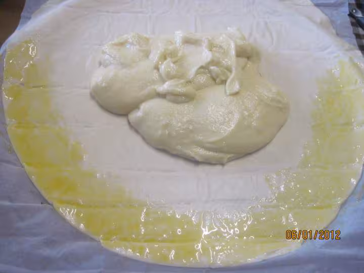 Chausson a la frangipane facon pate brisee