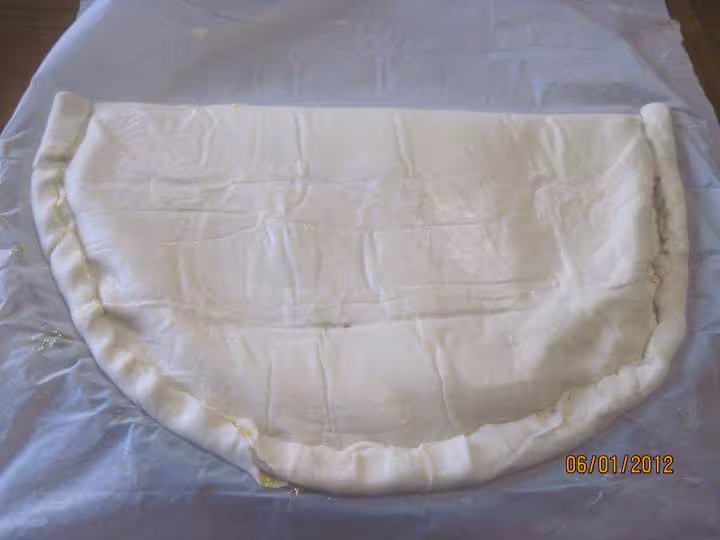 Chausson a la frangipane facon pate brisee