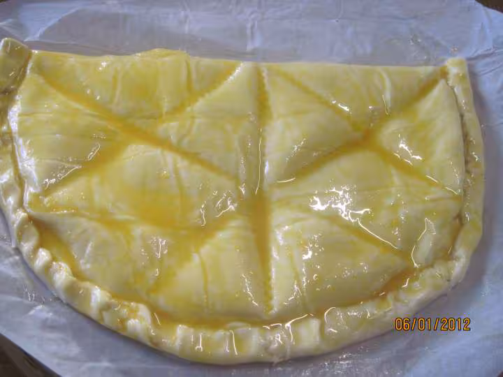 Chausson a la frangipane facon pate brisee