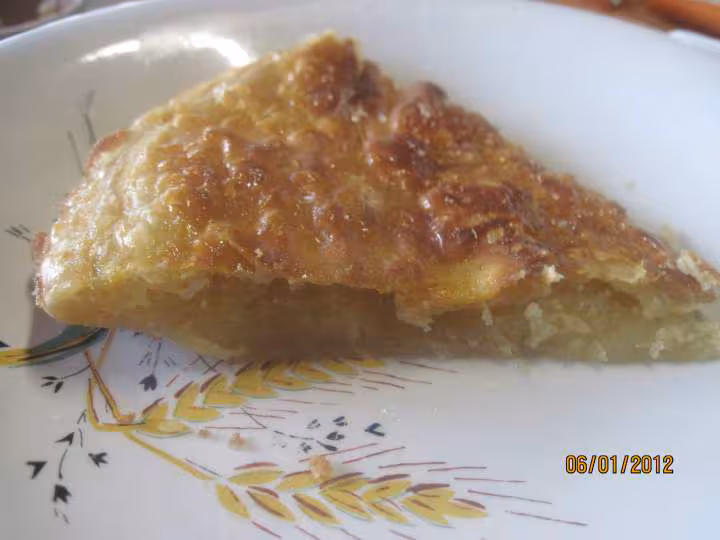 Chausson a la frangipane facon pate brisee