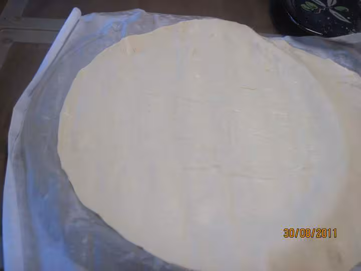 Chausson de feuilles de blette et lardons