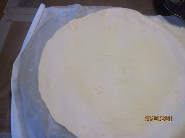 Chausson de feuilles de blette et lardons