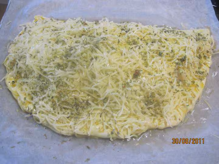 Chausson de feuilles de blette et lardons