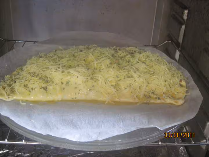 Chausson de feuilles de blette et lardons