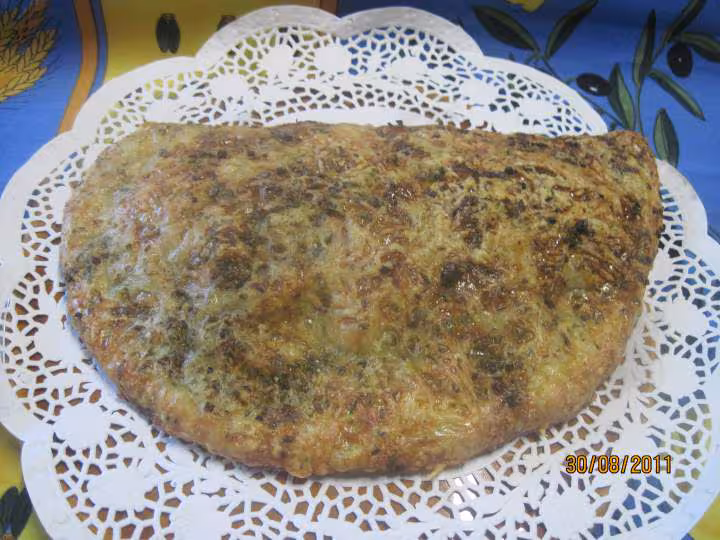 Chausson de feuilles de blette et lardons
