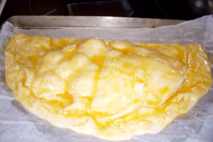 Chausson de lychees compote de pommes