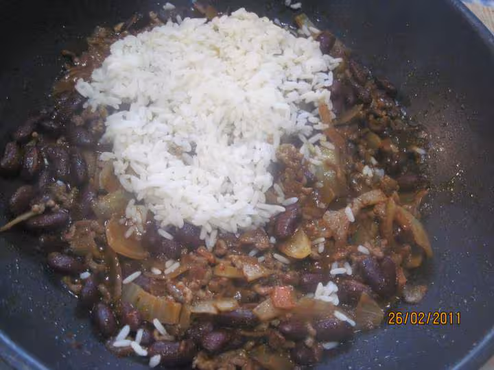 Chili con carne maison au massale