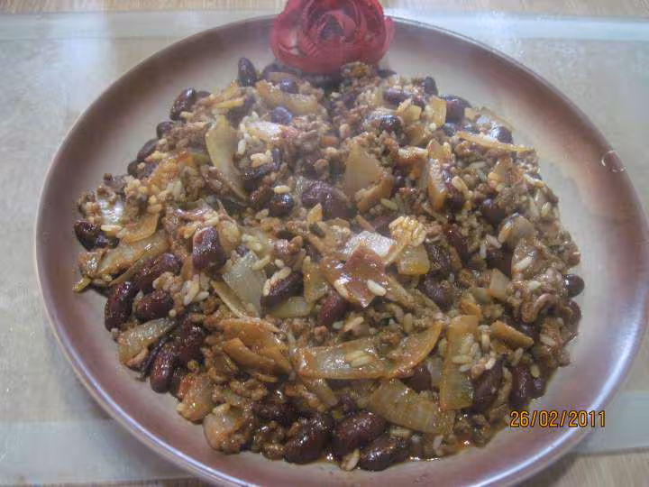 Chili con carne maison au massale
