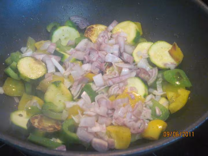 Chorizo aux legumes de saison
