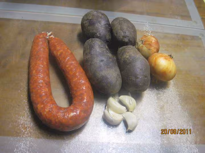 Chorizo aux pommes de terre d auvergne