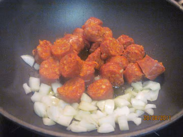 Chorizo aux pommes de terre d auvergne