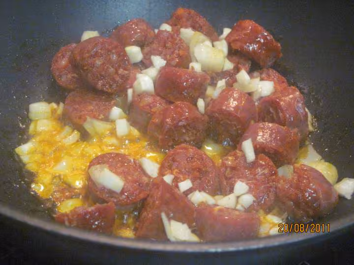 Chorizo aux pommes de terre d auvergne