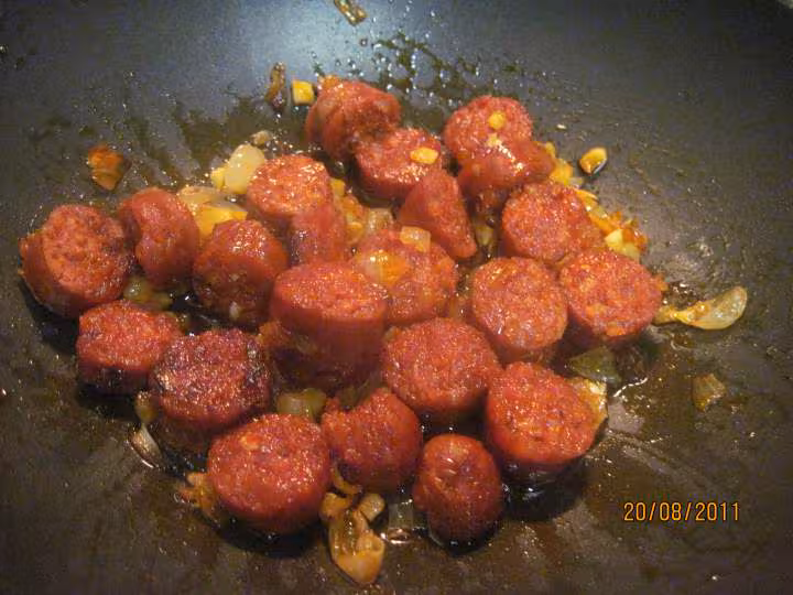Chorizo aux pommes de terre d auvergne