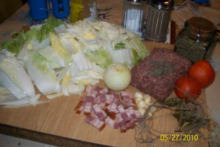 Chou chinois au boeuf