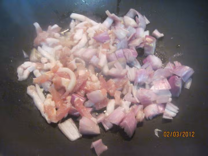 Chou cima au spaghetti