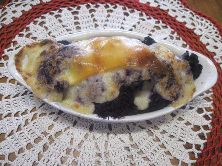 Chou fleurs violet gratine