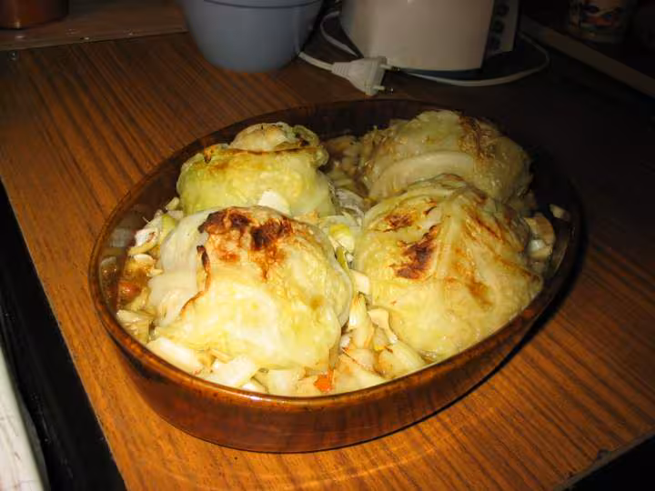 Choux farcis photo