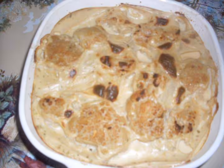 Choux fleurs a la sauce champignons