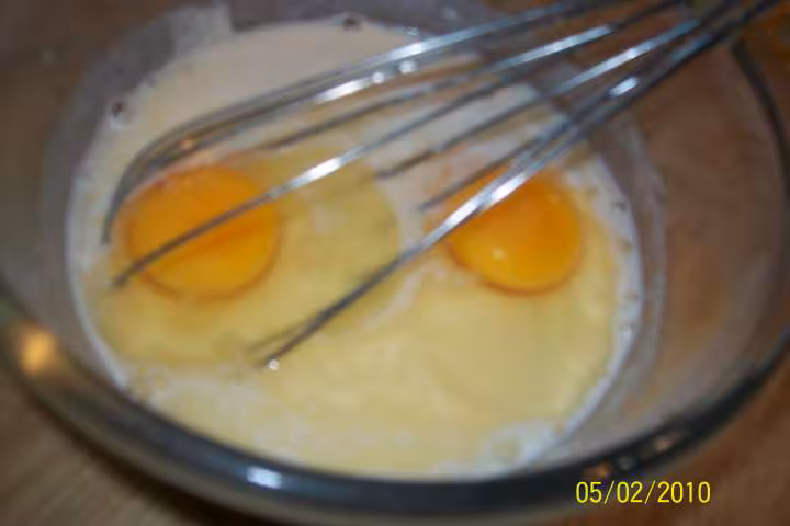 Clafouti a la rhubarbe