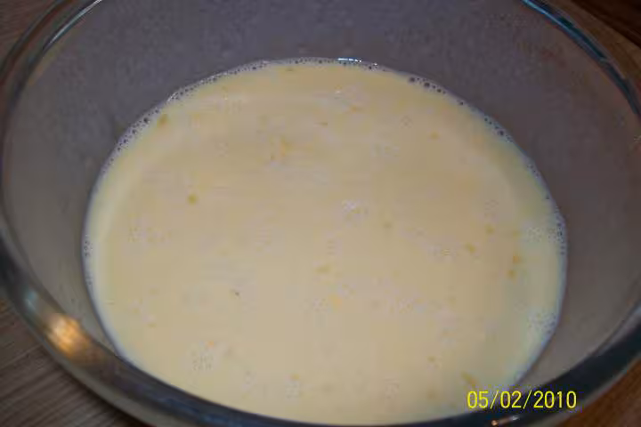 Clafouti a la rhubarbe