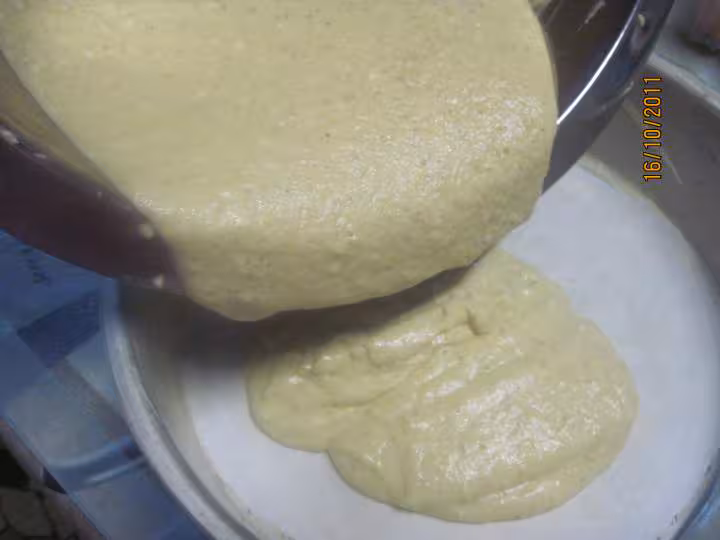 Clafoutis aux abricots et fromage de brousse