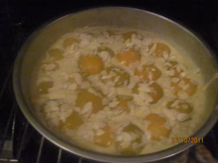 Clafoutis aux abricots et fromage de brousse