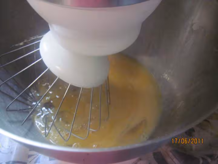 Clafoutis aux brugnons jaunes