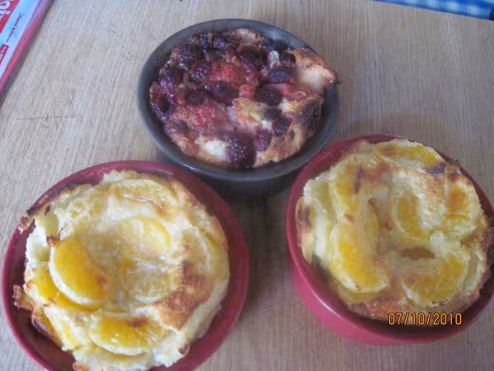 Clafoutis aux clementines