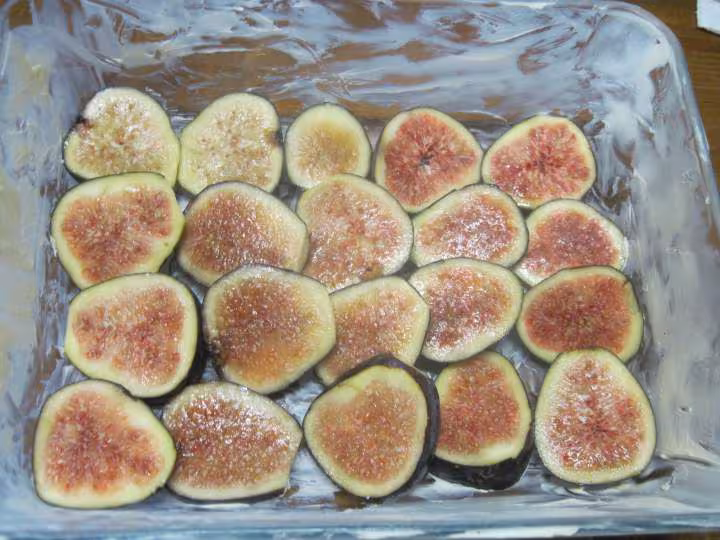 Clafoutis aux figues fraiches