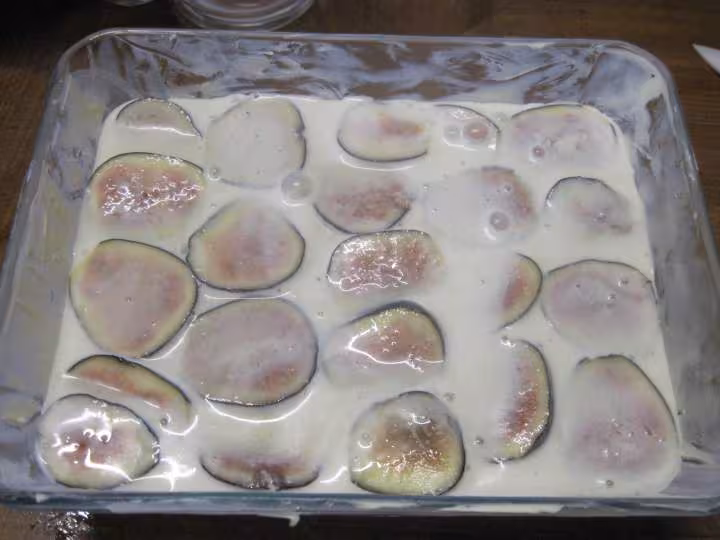 Clafoutis aux figues fraiches