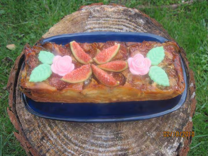 Clafoutis aux figues fraiches au lait concentre