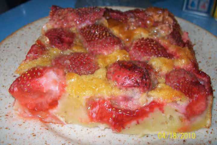 Clafoutis aux fraises