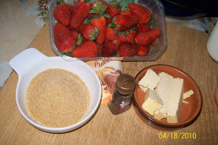 Clafoutis aux fraises