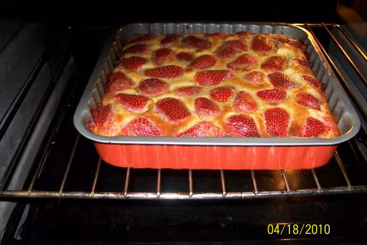 Clafoutis aux fraises