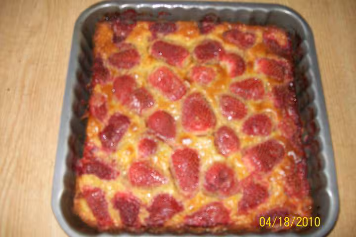 Clafoutis aux fraises