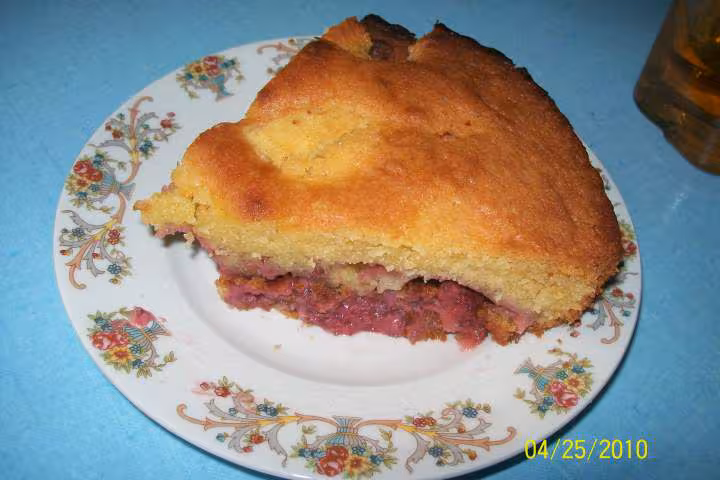 Clafoutis aux fraises s lait