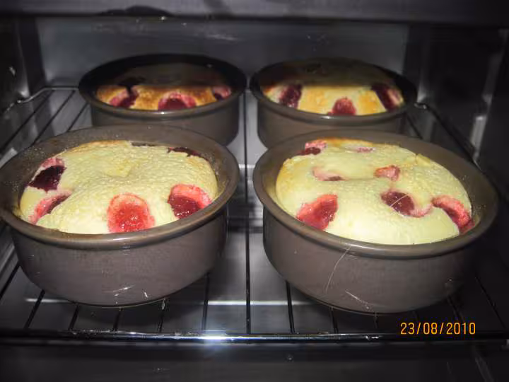 Clafoutis aux framboises