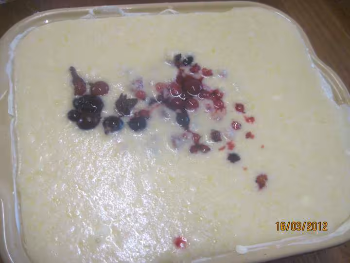 Clafoutis aux fruits rouges