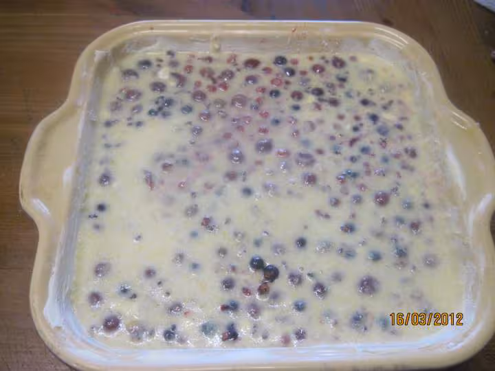 Clafoutis aux fruits rouges