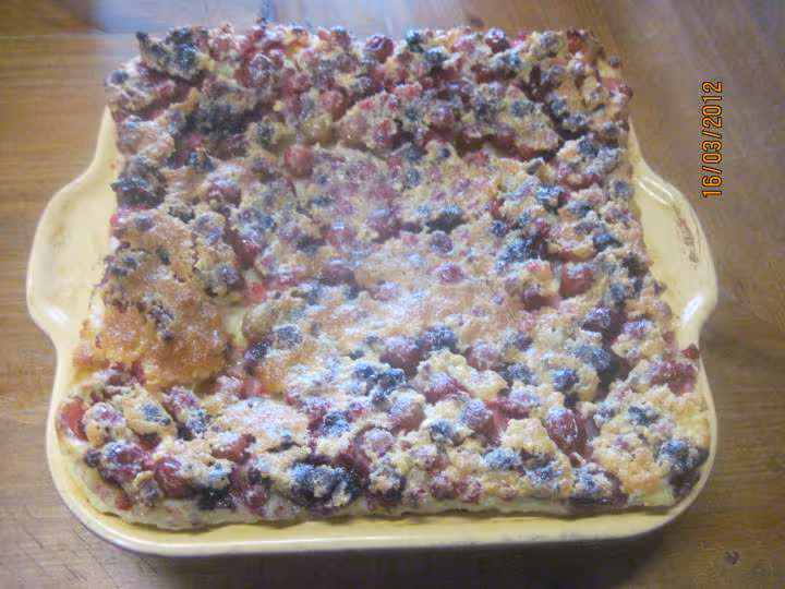 Clafoutis aux fruits rouges