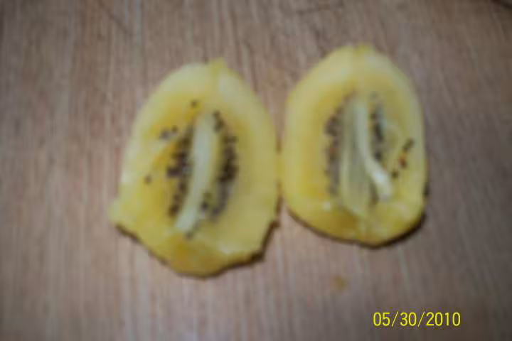 Clafoutis aux kiwis jaunes