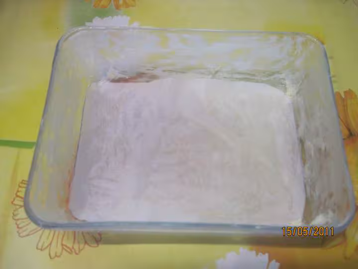 Clafoutis aux peches jaunes