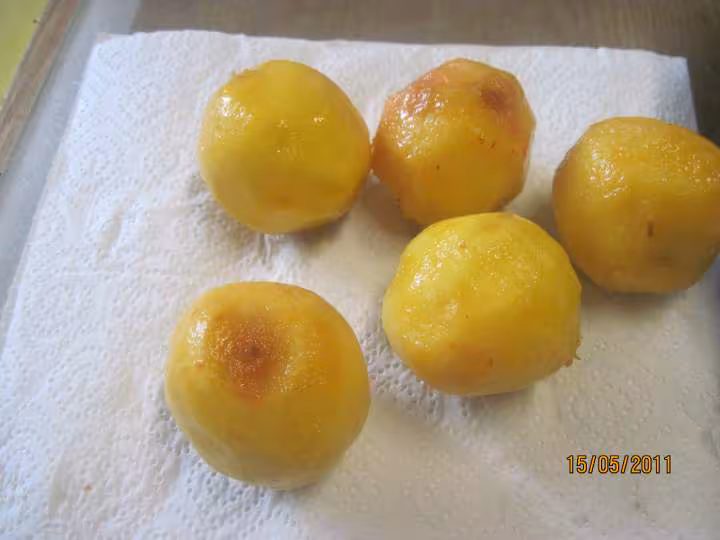 Clafoutis aux peches jaunes