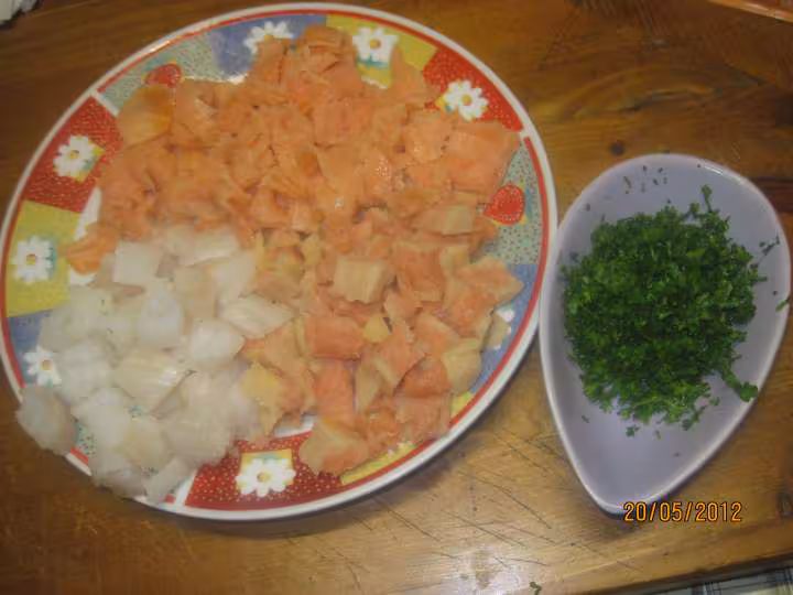 Clafoutis aux poissons