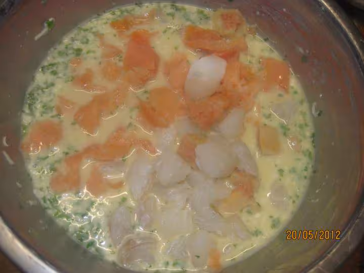Clafoutis aux poissons