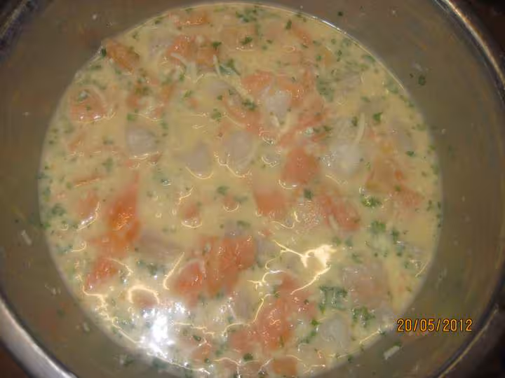 Clafoutis aux poissons