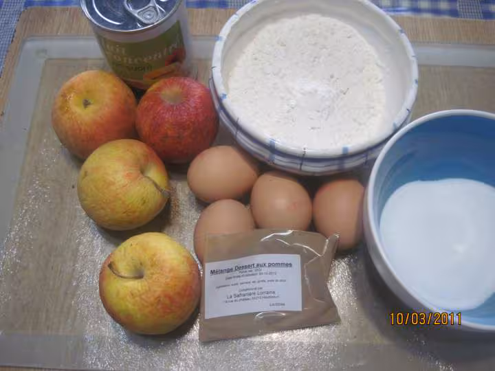 Clafoutis aux pommes