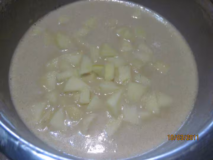 Clafoutis aux pommes